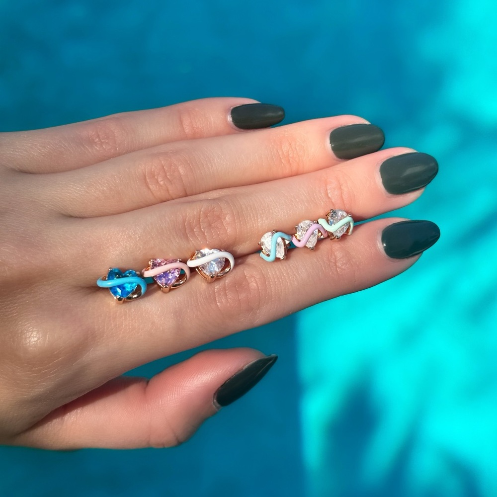Teardrop Studs